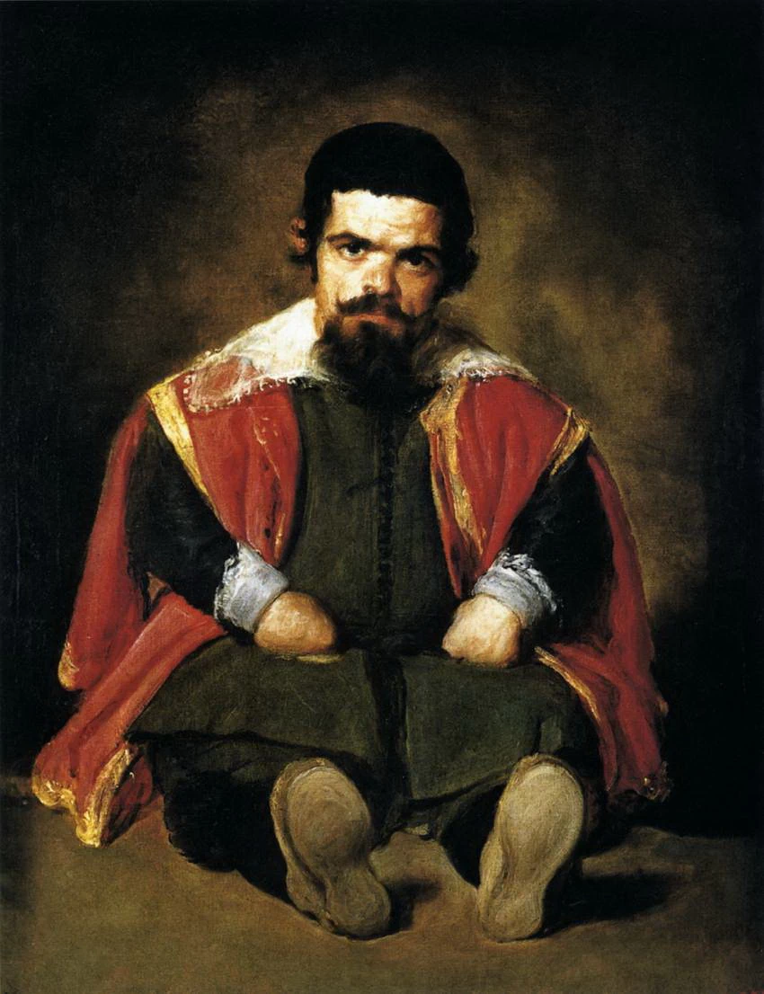 Ritratto del nano Sebastian de Morra - Museo del Prado, Madrid